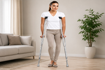 Aluminum Underarm Crutches